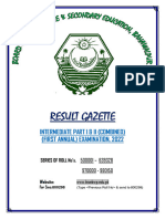 12th BISE BAHAWALPUR Result 2022