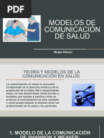 Modelos de Comunicacion de Salud