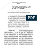 A New Trend For Preparating Polymeric Calcium