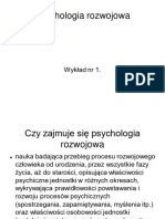 Psychologia Rozwojowa Wykład-Scalone