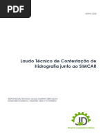 Laudo Técnico - Constestação de Hidrografia