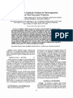 Production of Aldehyde Oxidases by Microorganisms and Their Enzymatic Properties