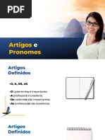 Artigos e Pronomes Do Português