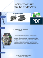 Calibracion y Ajuste de Bomba de Inyeccion Lineal