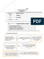 Trabajo de Quimica 1, Semana 7