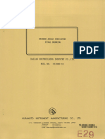 Rudder Angle Indicator Final Drawing: Kuramoto Instrument Manufacturing Co., LTD