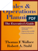 Sales & Operations Planning