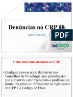 Denuncias No CRP