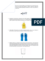 Grade 8B Chemistry Practical Notes