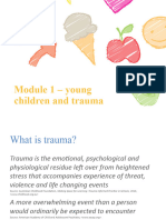 Module 1 Young Children and Trauma PowerPoint