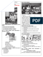 Avaliação Diagnóstica 4 Ano Português ADAPTADA