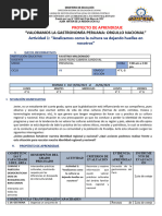 Actividad 1-4° Proyecto de Aprendizaje