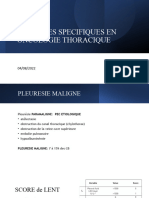 Urgences Spécifiques en Oncologie Thoracique