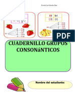 Cuadernillo Grupos Consonanticos World