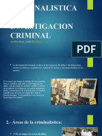 La Criminalistica en La Investigacion Criminal