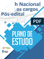 Plano de Estudo Ebserh Todos Os Cargos Posedital