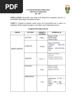 Formulas de Ciencias