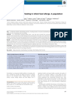 Formula and Breastfeeding in Infant Food Allergy