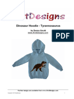 DinosaurHoodie T Rex