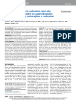 One-Year Pregnancy and Continuation Rates After Placement of Levonorgestrel or Copper Intrauterine Devices For Emergency