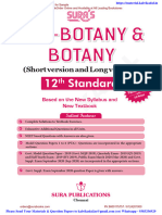 12th Botany Sura Guide New Edition 2021-2022 English Medium Download PDF - WWW - Kalvikadal.in