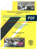 Road Safety Workshop Report 2019