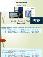 Unidad 3 Semana 6 Calorimetría (Práctica)