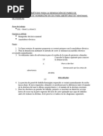 Declaración Del Método para La Demolición de Muros de Ladrillo y Hormigón en c01 para La Apertura de Puertas y Ventanas