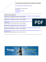 Nonlinear Optical Enhancement Induced by Synergistic Effect of Graphene Nanosheets and Cds Nanocrystals