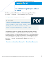 4 Cuentos Cortos Sobre El Respeto para Educar en Valores A Los Niños