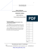 Pahang STPM Trial 2011 Chemistry Paper 2 (W Ans)