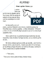 Ficha de Comprensión Lectora Platero y Yo