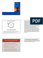 Lecture 2: From Genotype To Phenotype: Rules For Design of Synthetic Genes