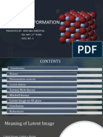 Latent Image Formation