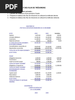 Exercice N° 4 État Des Flux de Trésorerie (Résolu)