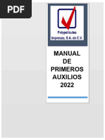 Manual de Primeros Auxilios 2023