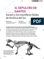 PDF Viaje Al Sepulcro de Los Gigantes Darwin y Los Mamiferos Fosiles de America Del Sur - Compress