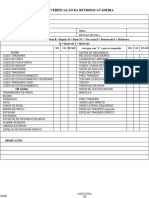 LISTA DE VERIFICAÇÃO Retroescavadeira