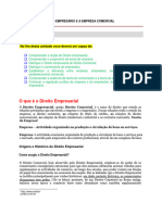 Unidade Temática 6 o Empresário e A Empresa Comercia