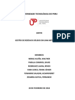 Trabalho Individual e Ambiental 2018-1 (UTP)