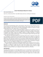 A Novel Viscosity Reduction Plant-Based Diluent For Heavy and Extra-Heavy Oil