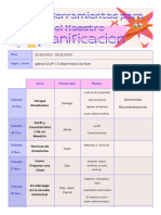 Plan Taller Escuela Dominical