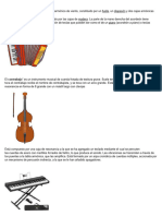 Instrumentos Musicales