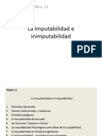 TEMA - 11 - La Imputabilidad e Inimputabilidad