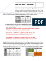 Revisão para Prova 2 - 2022 - Respostas