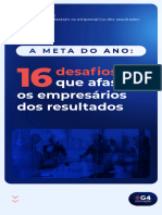 A META DO ANO - 16 Desafios Que Afastam Os Empresários Dos Resultados