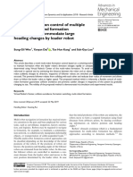 Variable Formation Control of Multiple Robots Via VRC and Formation Switching To Accommodate Large Heading Changes by Leader Robot