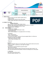 Lesson Plan in Values Education