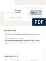 Psicologia e Proj Comunitarios II - Assistência Social