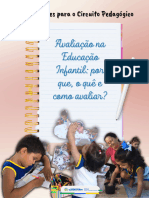 Avaliação Na Educação Infantil Por Que, o Quê e Como Avaliar